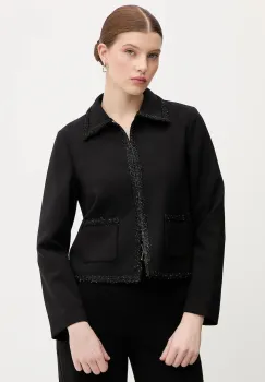 Joop! sacou culoarea negru, un singur rand de nasturi, uni, 30100109 imagine