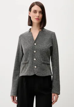 Joop! sacou din lana culoarea gri, un singur rand de nasturi, uni, 30047792 imagine