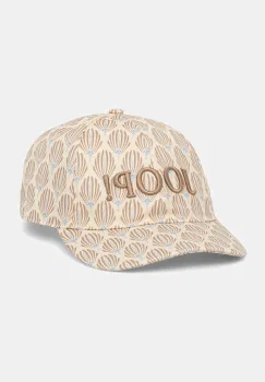 Joop! sapca de baseball din bumbac culoarea bej, 30047868 imagine