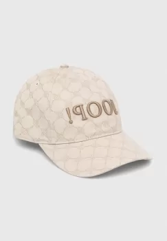 Joop! sapca de baseball din bumbac culoarea bej, modelator imagine