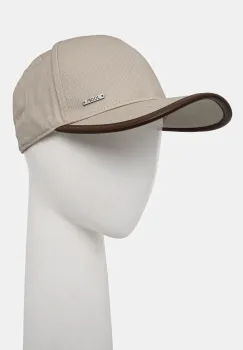 Joop! sapca de baseball din bumbac culoarea bej, neted, 30045190 imagine