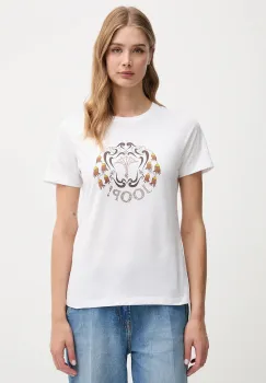 Joop! tricou din bumbac culoarea alb, 30047767 imagine