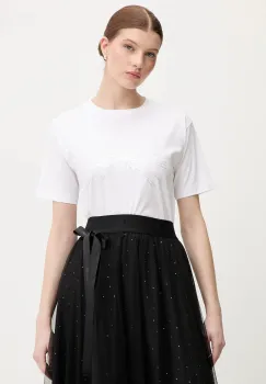 Joop! tricou din bumbac culoarea alb, 30100884 imagine