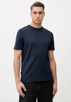 Joop! tricou din bumbac culoarea bordo, uni, 30045539 imagine