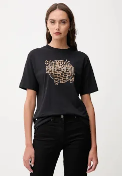 Joop! tricou din bumbac culoarea negru, 30048383 imagine