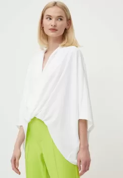 Joseph Ribkoff bluza femei, culoarea alb, neted, 241218 imagine