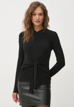 Joseph Ribkoff bluza femei, culoarea negru, neted, 244112 imagine