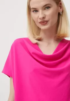 Joseph Ribkoff bluza femei, culoarea roz, neted, 241099 imagine