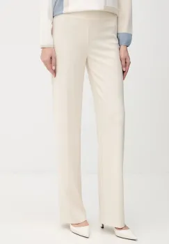 Joseph Ribkoff pantaloni culoarea bej, drept, high waist, 153088F25 imagine