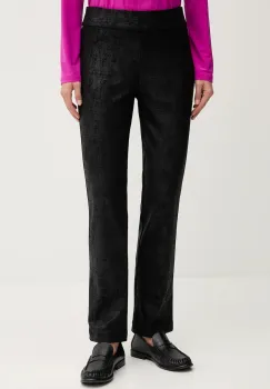 Joseph Ribkoff pantaloni culoarea negru, drept, medium waist, 253000 imagine