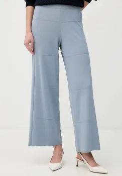 Joseph Ribkoff pantaloni de matase lat, high waist, 261982 imagine