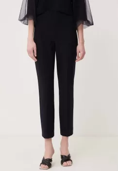 Joseph Ribkoff pantaloni femei, culoarea albastru marin, drept, medium waist, 143105 imagine