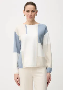 Joseph Ribkoff pulover culoarea bej, 261998 imagine