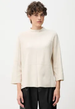 Joseph Ribkoff pulover culoarea bej, light, cu turtleneck, 261981 imagine