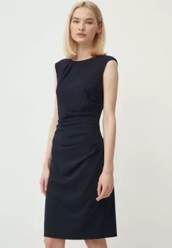 Joseph Ribkoff rochie culoarea albastru marin, mini, drept, 241008 imagine