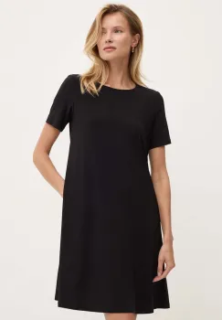 Joseph Ribkoff rochie culoarea negru, mini, oversize, 202130 imagine