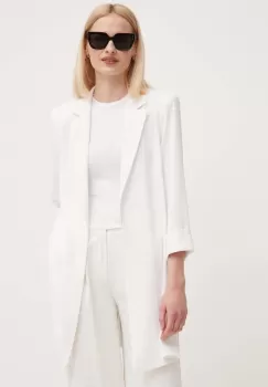 Joseph Ribkoff sacou culoarea alb, desfacut, neted, 211361 imagine
