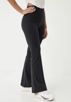 JOYINME pantaloni Flare femei, culoarea negru, neted, Flare imagine