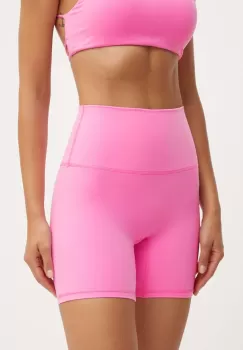 JOYINME pantaloni scurti de yoga Movement culoarea roz, neted, high waist, Szorty.Movement imagine