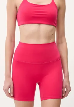 JOYINME pantaloni scurti de yoga Movement culoarea roz, neted, high waist, Szorty.Movement imagine