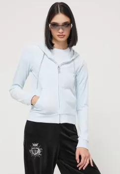 Juicy Couture bluza femei, cu gluga, cu imprimeu imagine