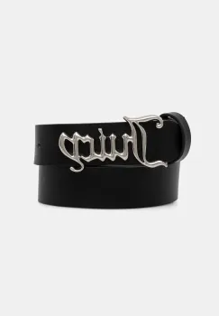 Juicy Couture curea de piele JC culoarea negru, WIJJ98539WL7 imagine