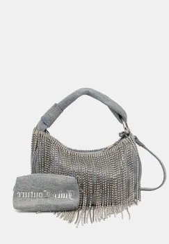 Juicy Couture geanta hobo pentru femei, din denim FIREFLIES imagine