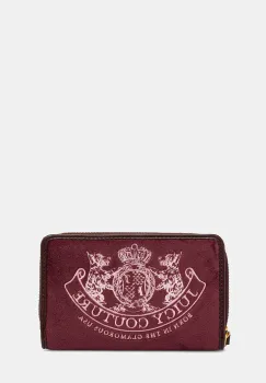 Juicy Couture portofel Twig Narrative culoarea bordo, WIJTG8991WZC imagine