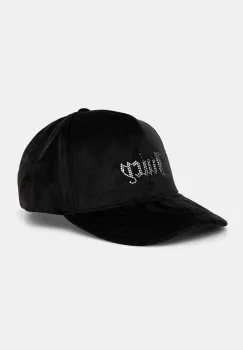 Juicy Couture sapca VERONICA CAP culoarea negru, cu imprimeu, JCAWH224702 imagine