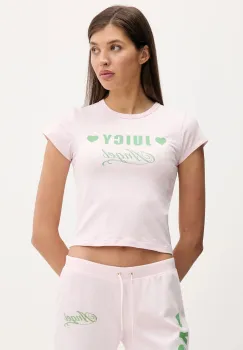 Juicy Couture tricou Angel culoarea roz, JCNCT126461 imagine