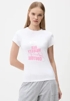 Juicy Couture tricou culoarea alb, JCNCT225464 imagine