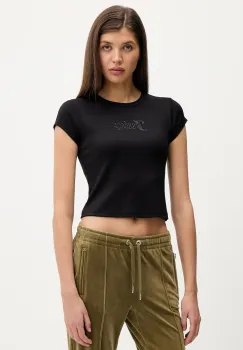 Juicy Couture tricou culoarea negru, JCWCT126301 imagine