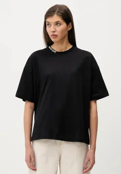 Juicy Couture tricou din bumbac culoarea negru, JCTES09 imagine