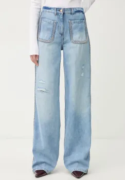 Just Cavalli blugi drepti pentru femei imagine