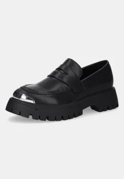 Just Cavalli mocasini culoarea negru, cu toc plat, 79RA3S88ZS984899 imagine