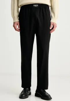 Just Cavalli  pantaloni straight pentru barbati cu amestec de lana imagine