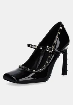 Just Cavalli pantofi cu toc culoarea negru, 79RA3S50ZSD52899 imagine