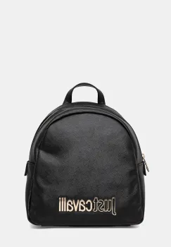Just Cavalli rucsac culoarea negru, mic, cu imprimeu, 79RA4BBD ZS766 imagine