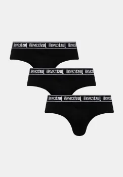 Just Cavalli slip 3-pack culoarea negru, 79OAJU01 CJUT2 imagine