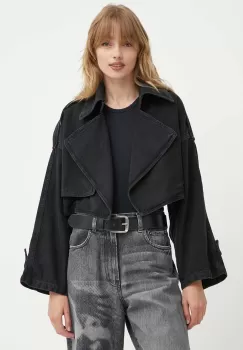 K+LUSHA geaca jeans femei, culoarea negru, de tranzitie, KLOLIMPIDF131KLW13 imagine