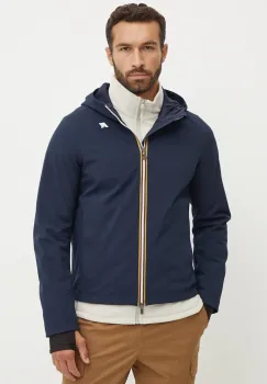 K-Way geaca barbati, culoarea albastru marin, de tranzitie, K6131BW imagine