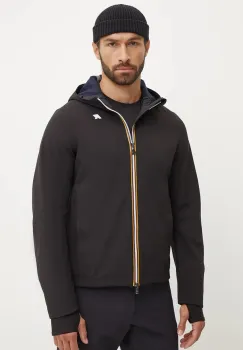 K-Way geaca barbati, culoarea negru, de tranzitie, K6131BW imagine