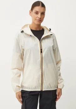 K-Way geaca culoarea bej, de tranzitie, K004BD0 imagine