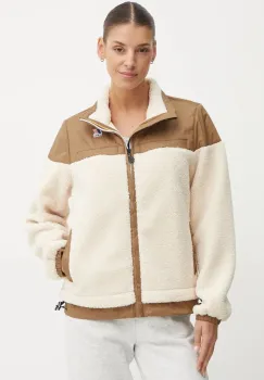 K-Way geaca culoarea bej, de tranzitie, K71342W imagine