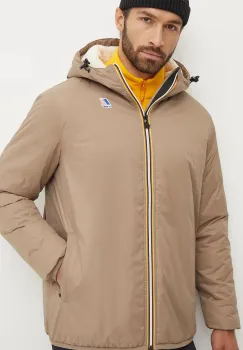 K-Way geaca culoarea maro, de iarna, K3118TW imagine