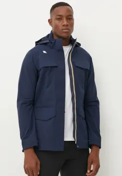 K-Way geaca de ploaie barbati, culoarea albastru marin, de tranzitie, K7126VW imagine