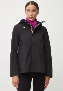 K-Way geaca femei, culoarea negru, de tranzitie, K21488W imagine