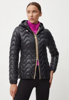 K-Way geaca femei, culoarea negru, de tranzitie, K5126IW imagine