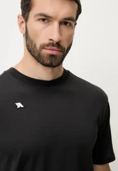 K-Way tricou din bumbac culoarea negru, neted, K3136CW imagine