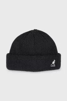 Kangol caciula culoarea gri, din tricot gros imagine